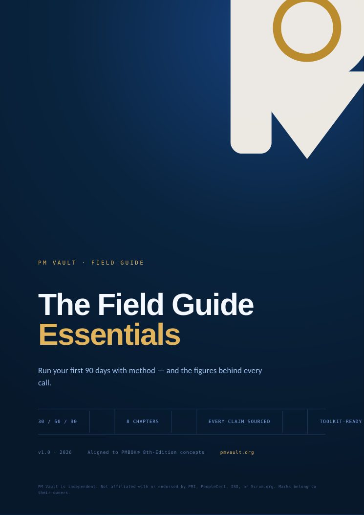 PM Vault Field Guide — Essentials cover
