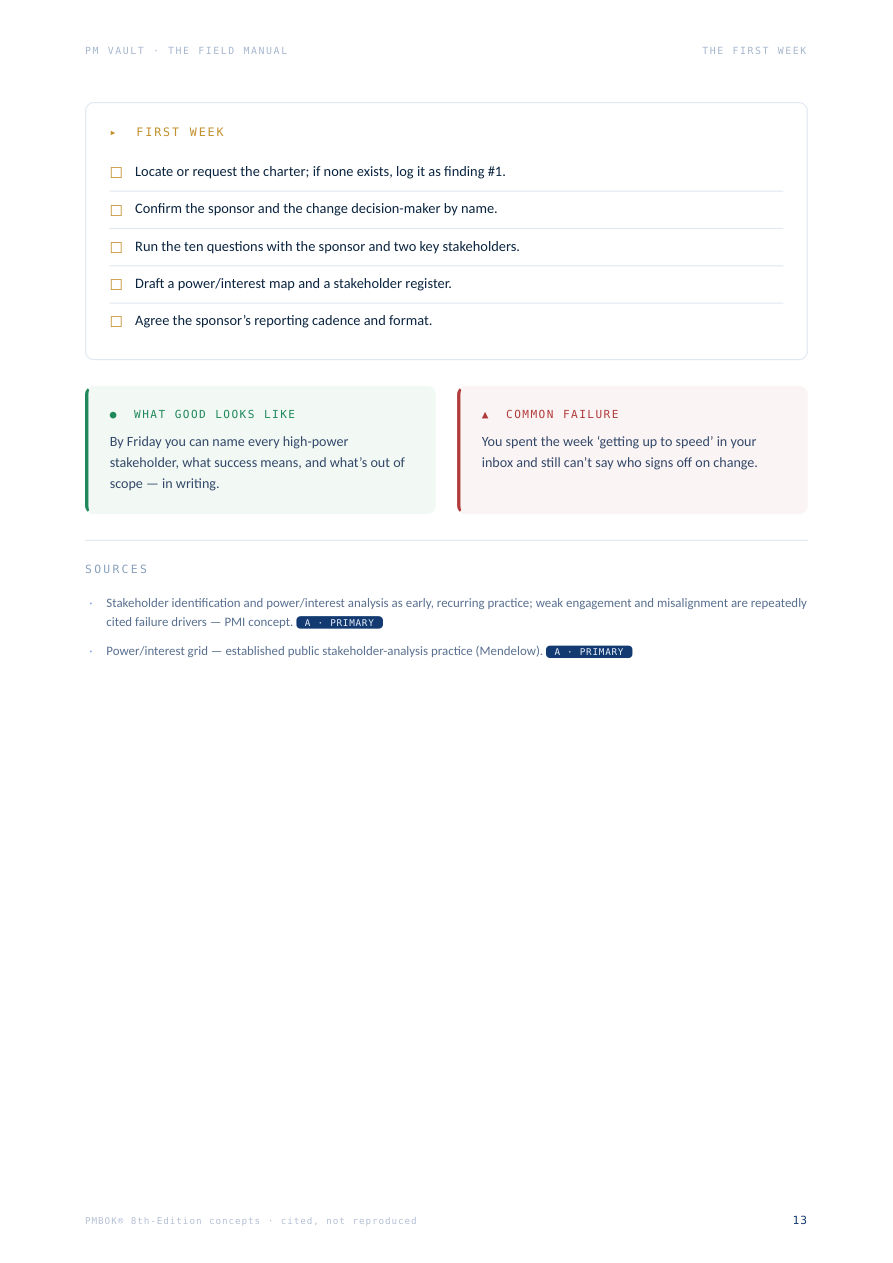 Sample page from The Complete Field Manual